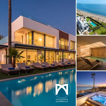 Vacation Marbella I Imare Waterfront, Beachfront Villa, Rooftop Jacuzzi, Indoor * Estepona