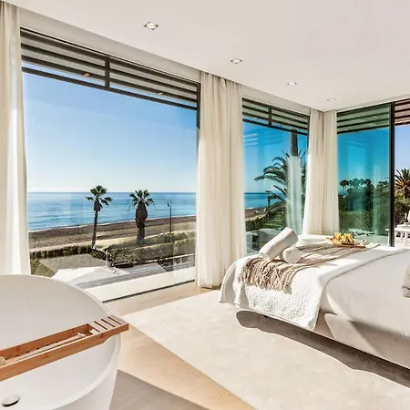 Vacation Marbella I Imare Waterfront, Beachfront Villa, Rooftop Jacuzzi, Indoor Estepona