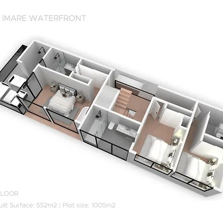 Vacation Marbella I Imare Waterfront, Beachfront Villa, Rooftop Jacuzzi, Indoor * Estepona
