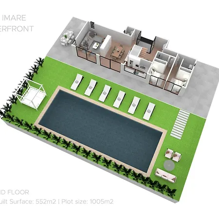 Βίλα Vacation Marbella I Imare Waterfront, Beachfront Villa, Rooftop Jacuzzi, Indoor Εστεπόνα