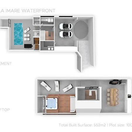 Vacation Marbella I Imare Waterfront, Beachfront Villa, Rooftop Jacuzzi, Indoor Βίλα *